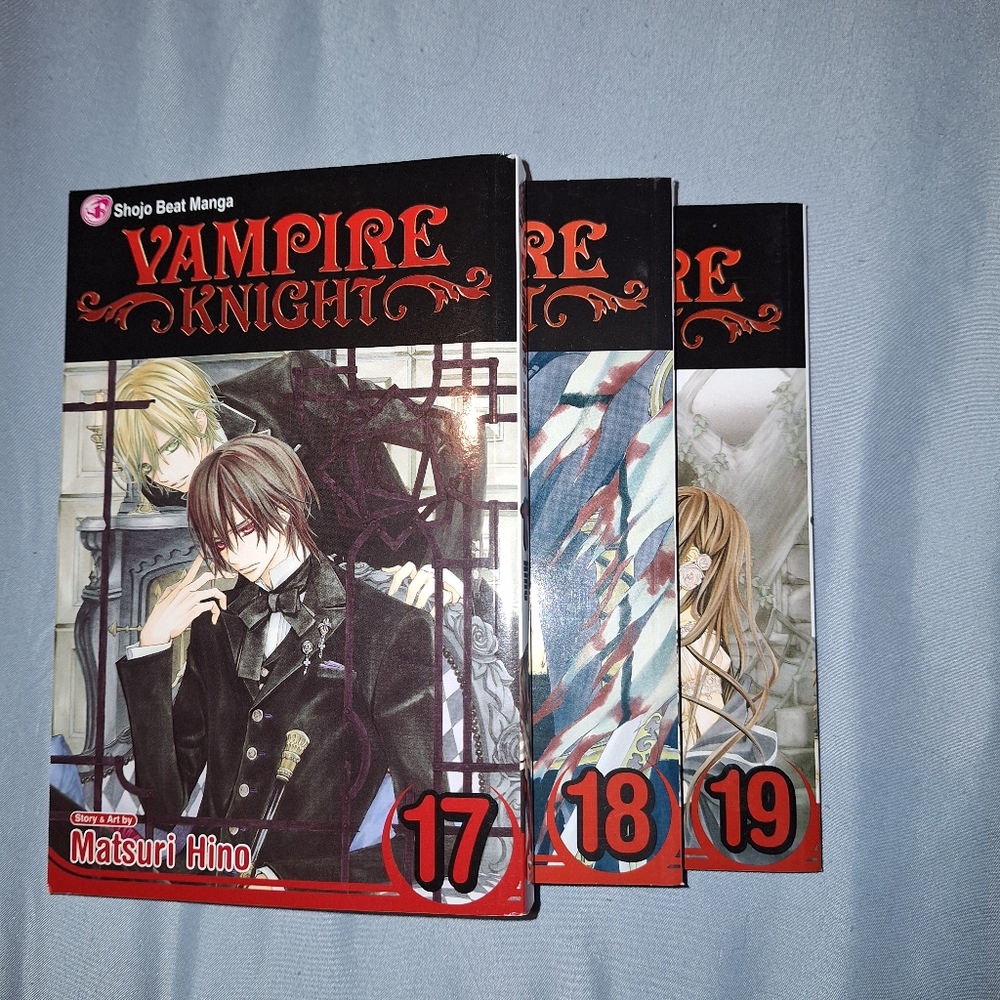 Vampire Knight Manga Volumes 17-19